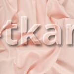 Сатин г/к - Персиковый розовый (мерсеризованный, ширина 250 см, пр-во Азербайджан)